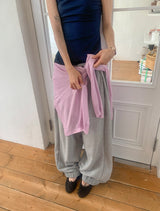 [unisex] Sawa Summer Modal Wide Banding Jogger Pants