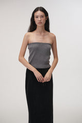 Camel tube top (Grey)
