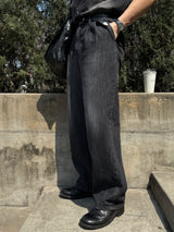 Ever denim two-tuck pants