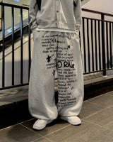 DR ワイドスウェットパンツ