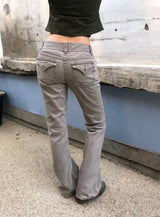 ヴィンテージポケットローライズパンツ