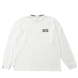 EXAMPLE CURSIVE CIRCLE LOGO BIGCOLLAR L/S TEE