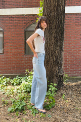 SUMMER MELODY TEE - GREY