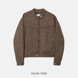 Shawn Tweed Biker Jacket (3color)