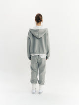 Fluffy Jogger Pants (Grey)