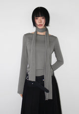 [SCARF SET] MOOD LONGSLEEVE