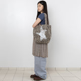 Twister Star Tote Bag - Leopard