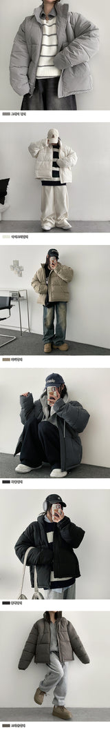 Nef Basic Daily Boxy Padded Jumper