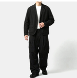 Crop Leisure Utility Jacket Black