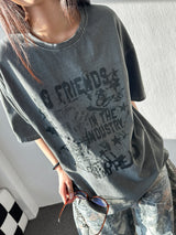 Industry Tattoo Graphic Pigment Dyed Tee 3color