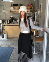 Betty low boots cut pants