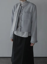 Arok Crop Tweed Jacket