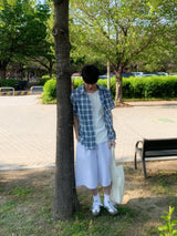 "ルクだけ" Label Bermuda Sweat Shorts