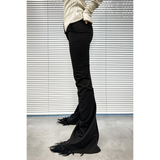 KNEE-TUCK PANTS