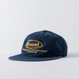 FFOUND WASHED FLAT BRIM CAP / NAVY