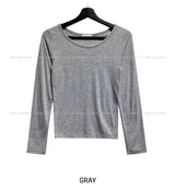 [U-BASIC] Winter Deep Brushed Round Long Sleeve