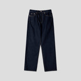 Esther Lettering Denim Pants 3C