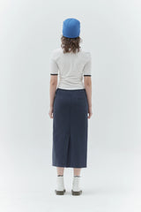 KIRSH PLAIN SLIM FIT RINGER T-SHIRT - WHITE