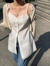 【MADE】ディットワイドロングブーツカットデニム
