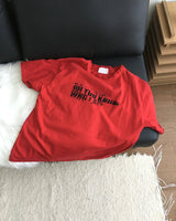 I am Lettering Short Sleeve T-shirt