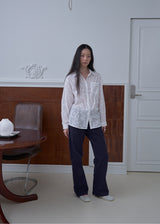 Ivy Cotton Shirt (Ivory)