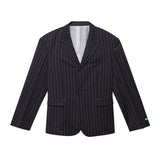 Oversized single-breasted jacket