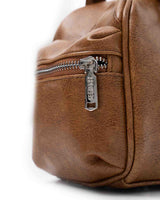 SPOILED LONG TOP – HANDLE BOX BAG | BROWN