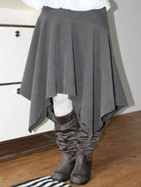 BELTED SUEDE LONG BOOTS