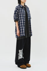 Beo Checked Half Shirt (2color)