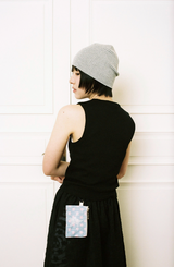 Twister Star Denim Wallet - Deep Blue/Pink