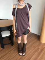 SUADE FLIP-FLOP BOOTS