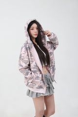 Lovely Hip Hood Zip-up