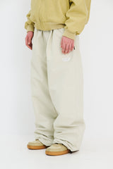 CLASSIC WIDE TRACK PANTS CREAM