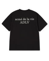 26SS フロッキングベーシックロゴ半袖Tシャツ