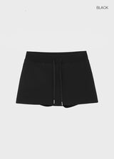 [B-BASIC] エアースウェットミニスカートパンツ (2SIZE)