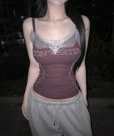 monica lace sleeveless (4colors)