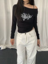Lovty One-Shoulder T-Shirt
