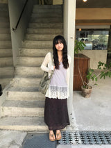 ラフィーサマーカーディガン