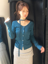 タッチストラップカーディガン