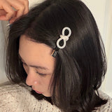 フレーム リボン ヘアピン (8color)