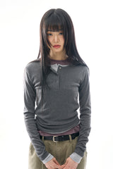 ハーローレイヤードTシャツ