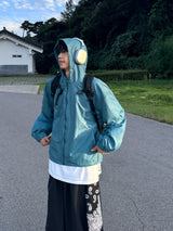 Glossy Anorak Jacket (4 colors)