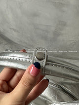 シルバーポケットベッココーショルダーバッグ