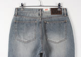 LOW SEMI BOOTS CUT DENIM