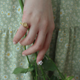 【MADE】 Butterfly signet ring