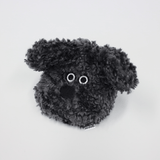 PAPA.GO.PAPA Black Sesame Piz Poodle Pouch Keyring