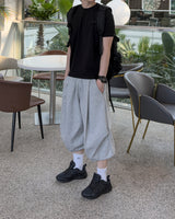 Flow sweat bermuda trousers
