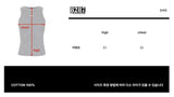 8287 Logo Vintage Sleeveless Tee (Gray)