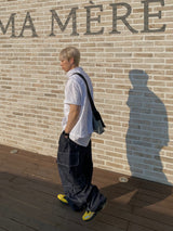 Nonfade stitch cargo balloon pants 2C