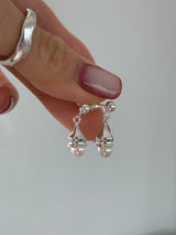 [925silver] ベリーパールピアス